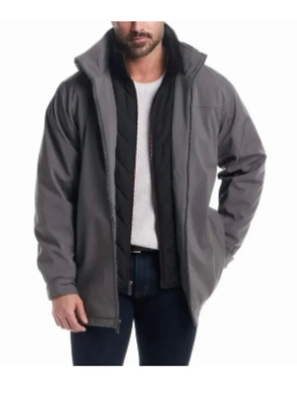 Weatherproof Men's Ultratech Jacket Gray